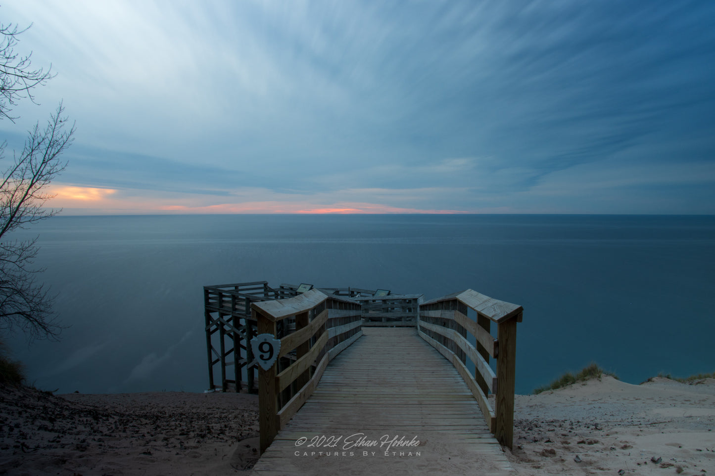 Overlook #9 Sunset (Long Exposure) - Print