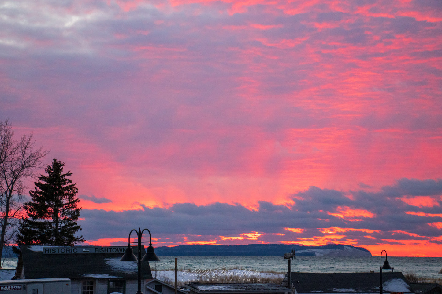 Historic Fishtown Sunset - Print