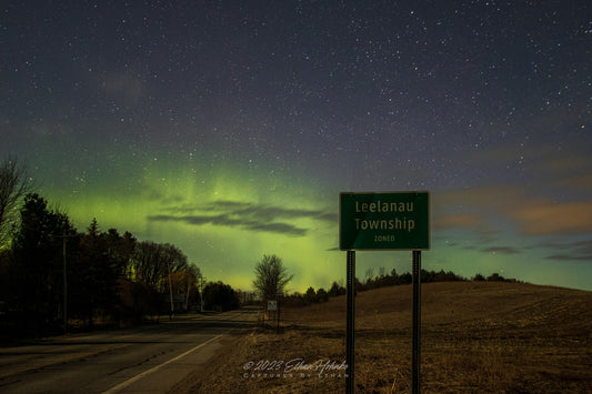 Aurora over Leelanau Township - Print
