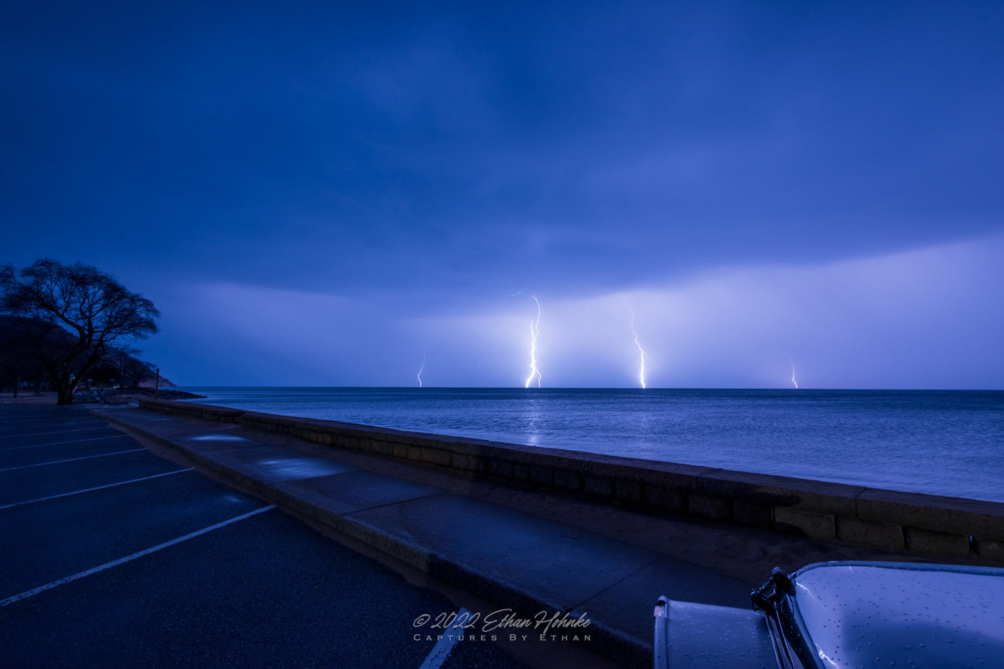 Empire Beach Lightning Bolt Fest  - Print