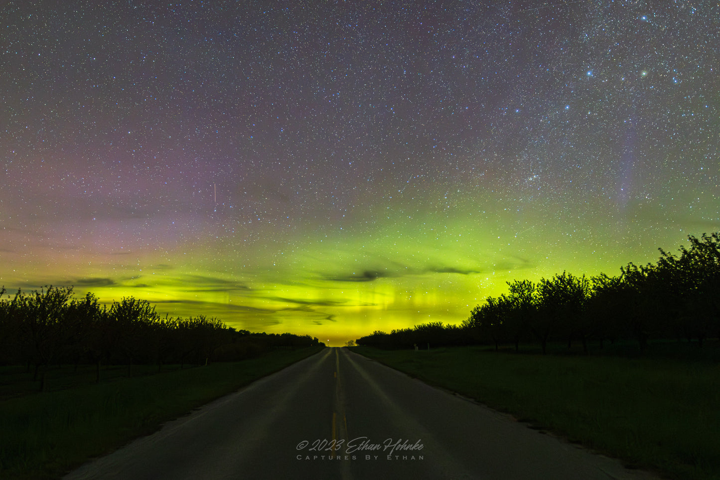 Night Symphony on Novotny Road - Print