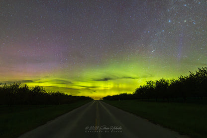 Night Symphony on Novotny Road - Print