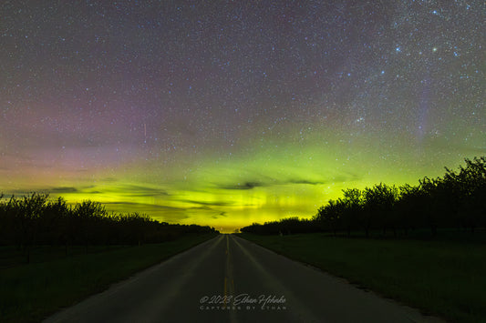 Night Symphony on Novotny Road - Print