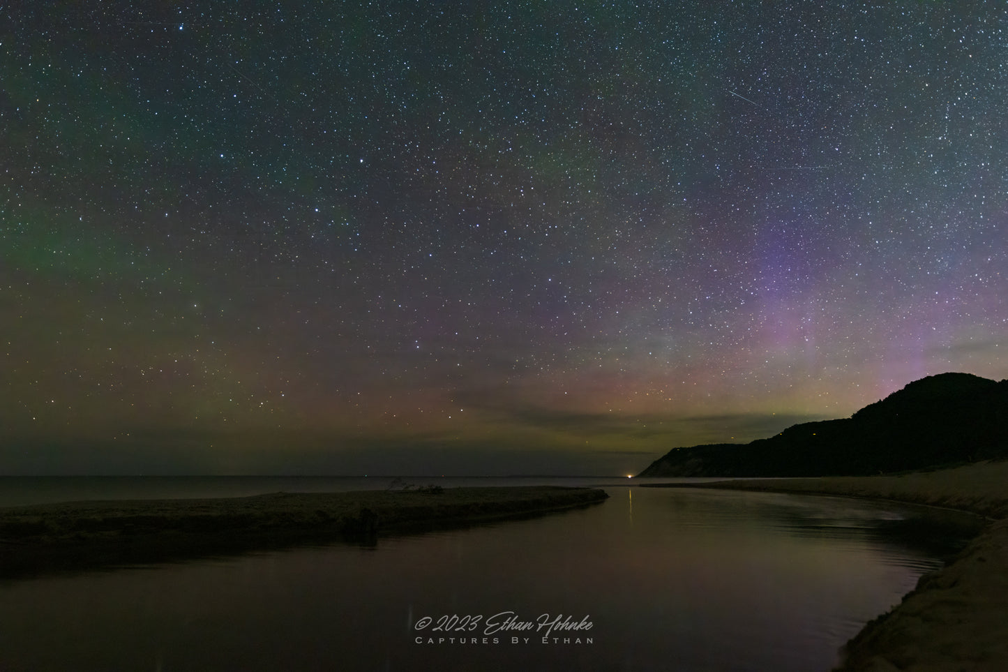 Esch Beach & Otter Creek Nightscape - Print