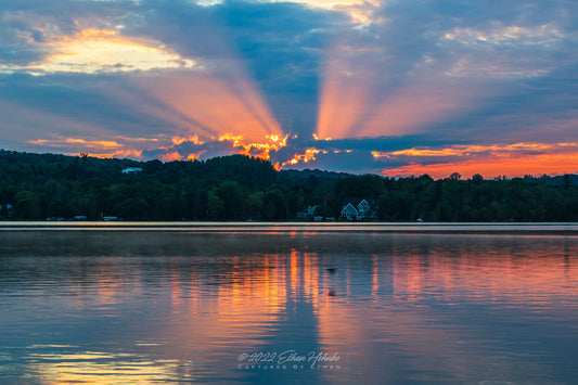 Dawn's First Light over Lake Leelanau