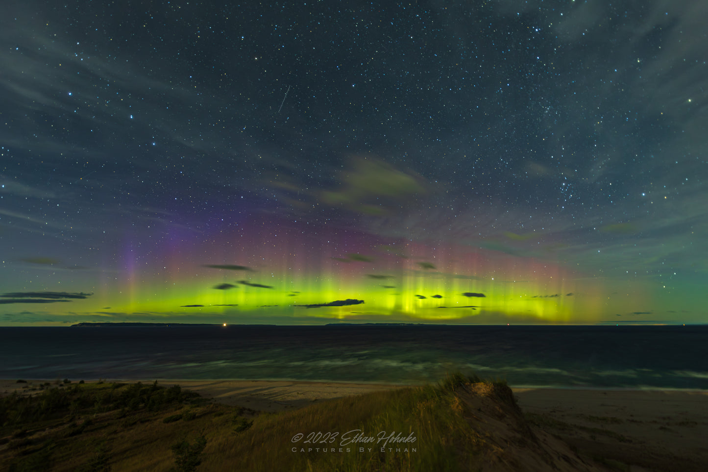 Light Show at the Dunes, Sleeping Bear Dunes