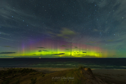 Light Show at the Dunes, Sleeping Bear Dunes - Print