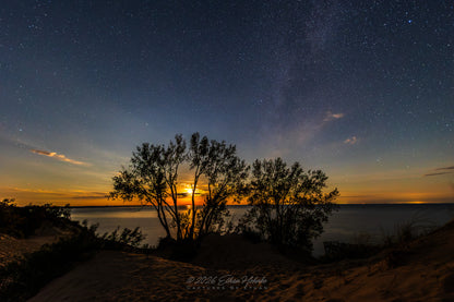 Overlook #10 Moonset & Milky Way - Print