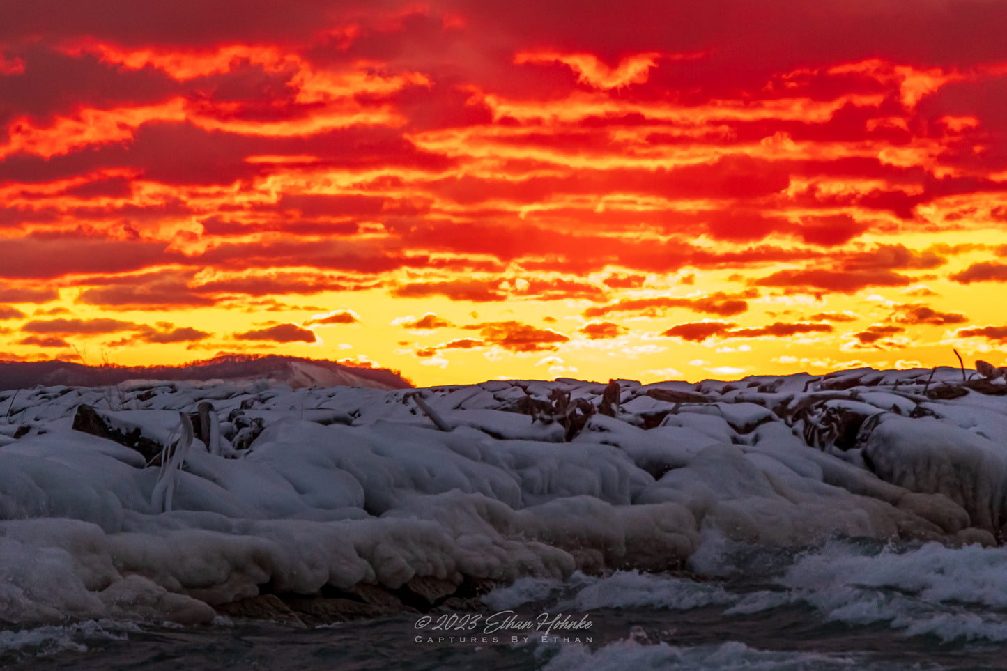 Speechless at Sunset from Leland I - Print