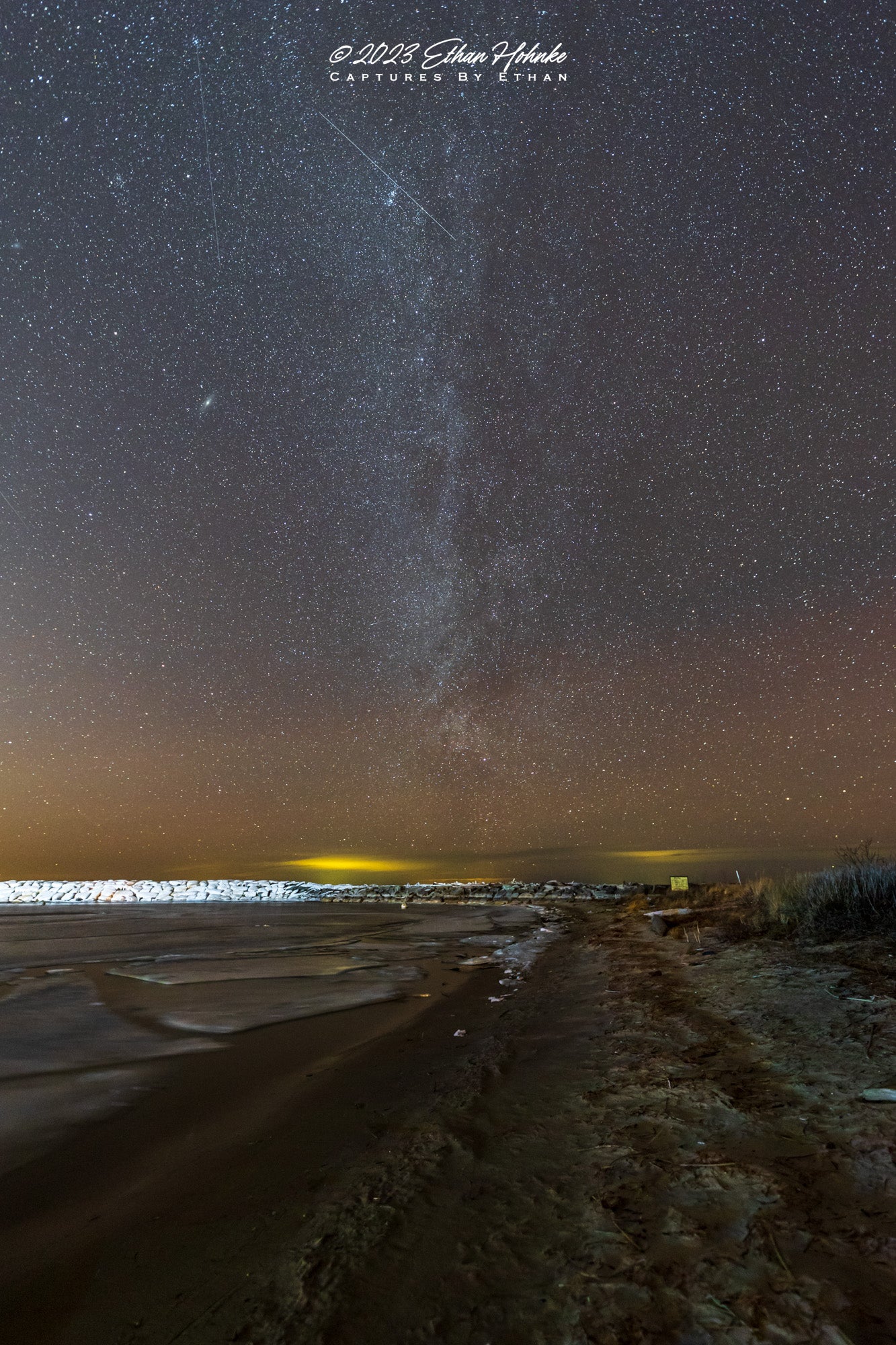 Starry Night & Milky Way from Fishtown Pt. II (Portrait Orientation) - Print