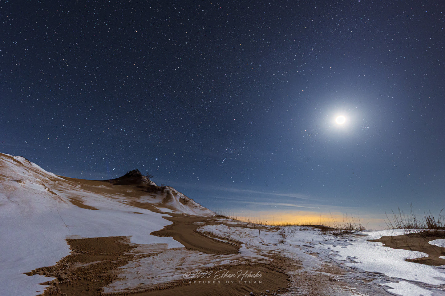 Outerworldly Moonscape from Point Betsie - Print