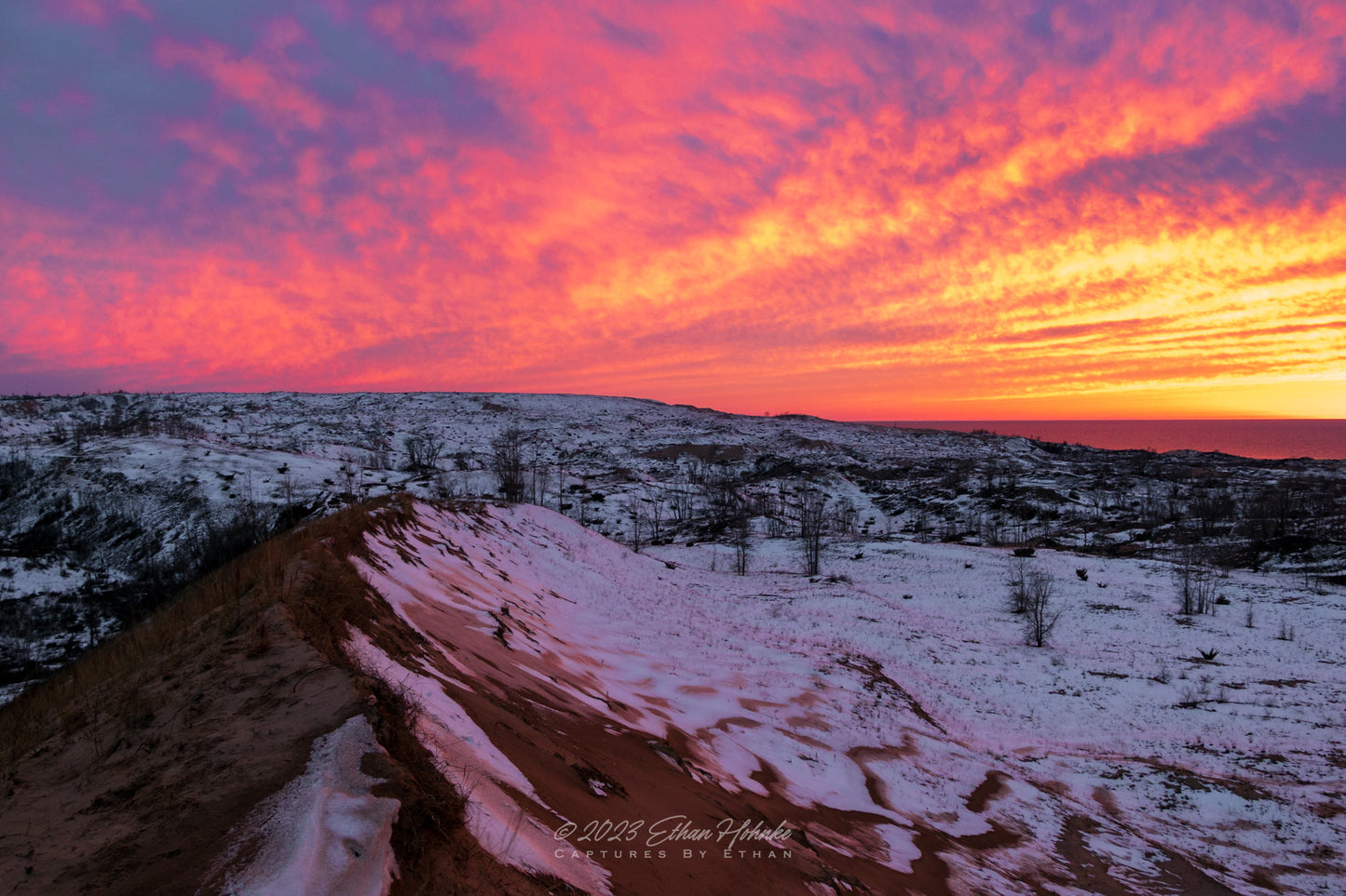 Surreal Sleeping Bear Sunset - Print