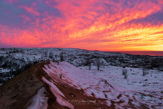 Surreal Sleeping Bear Sunset