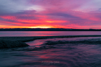 Spectacular Sunrise over Shalda Creek - Print