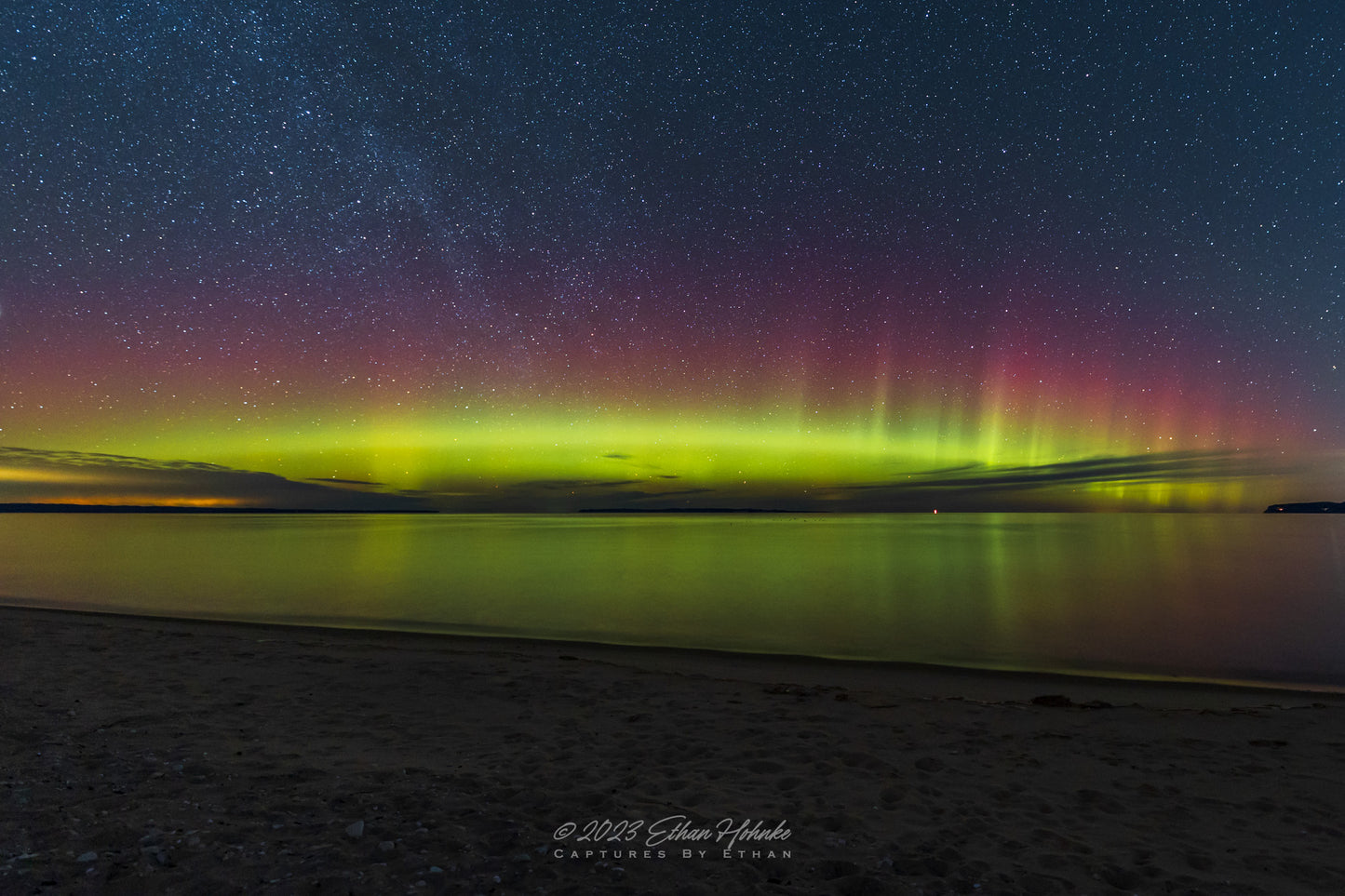 Pie Day Aurora from Glen Haven - Print