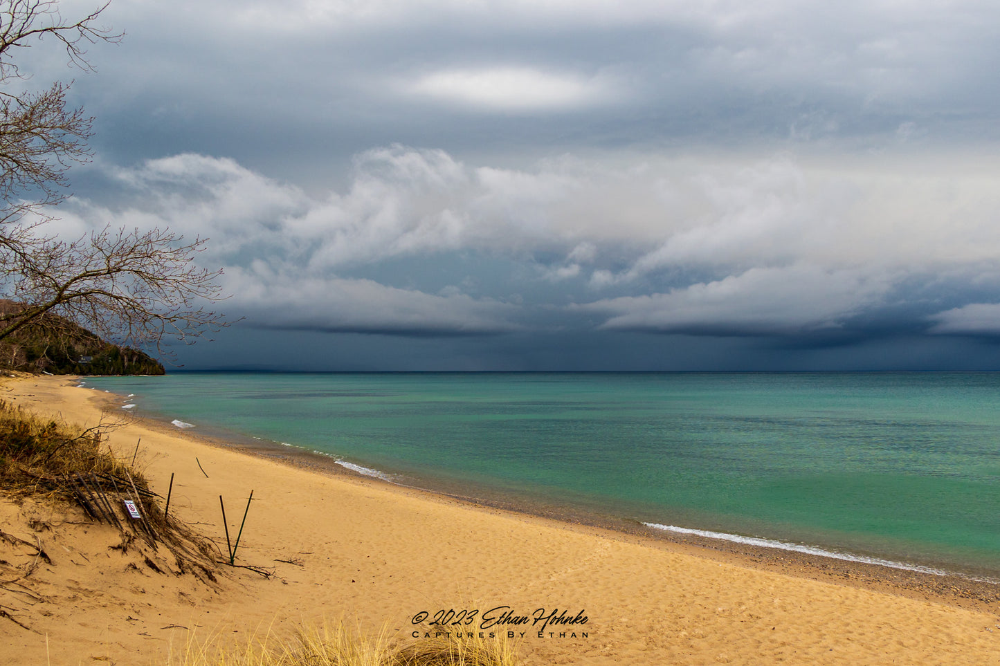 Approaching Thunderstorm from Leland - Print