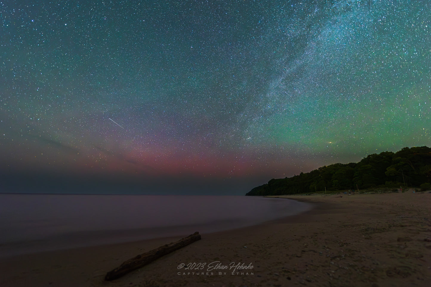 Summer Solstice Aurora II from Leland