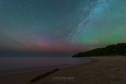 Summer Solstice Aurora II from Leland - Print