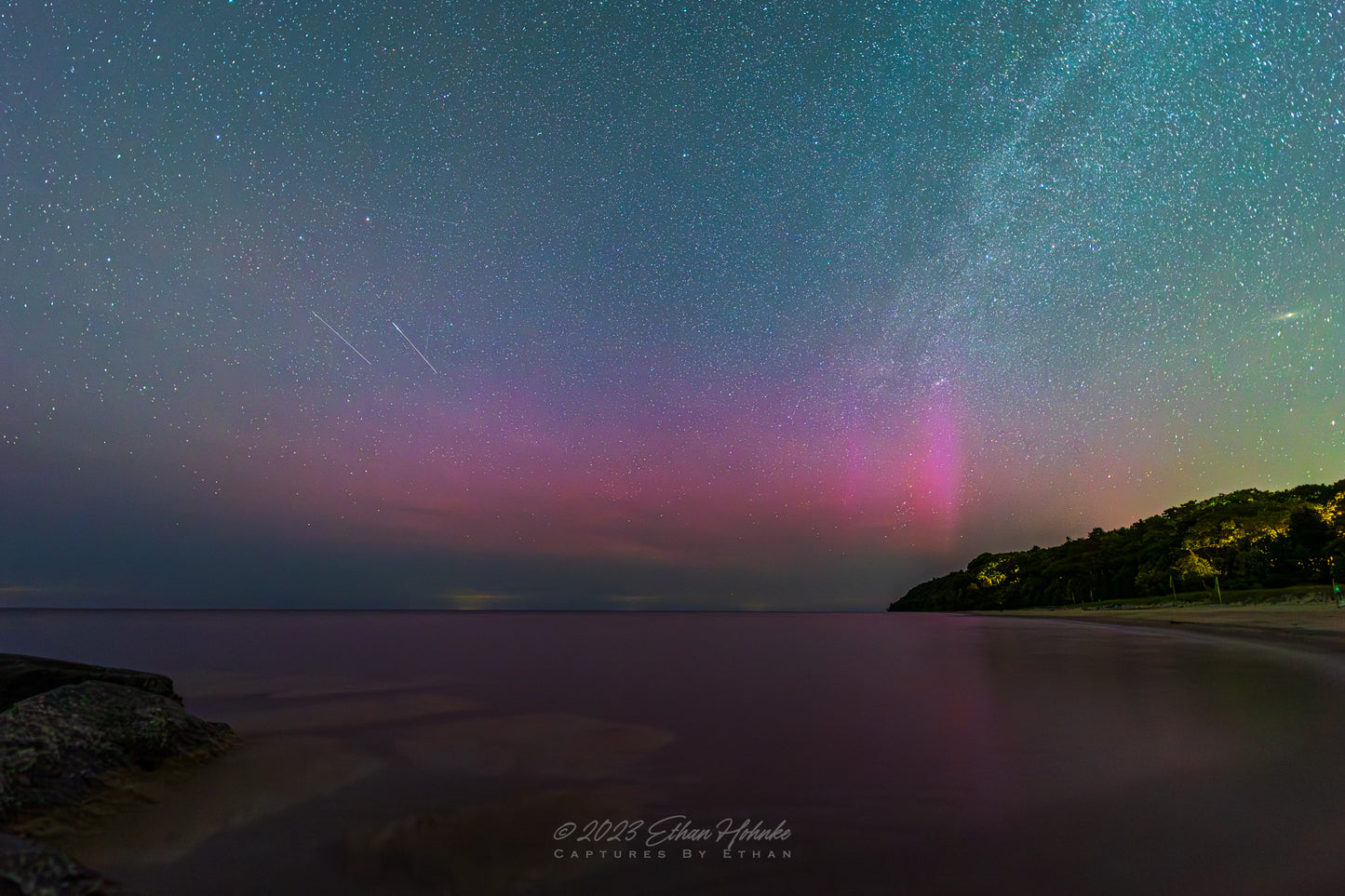 Aurora from Leland, July '23 - Print