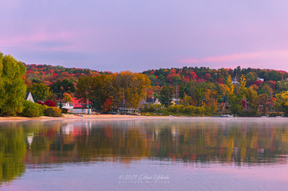 Autumn Sunrise over Sutton's Bay - Print