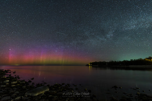 Gills Pier Aurora I - Print