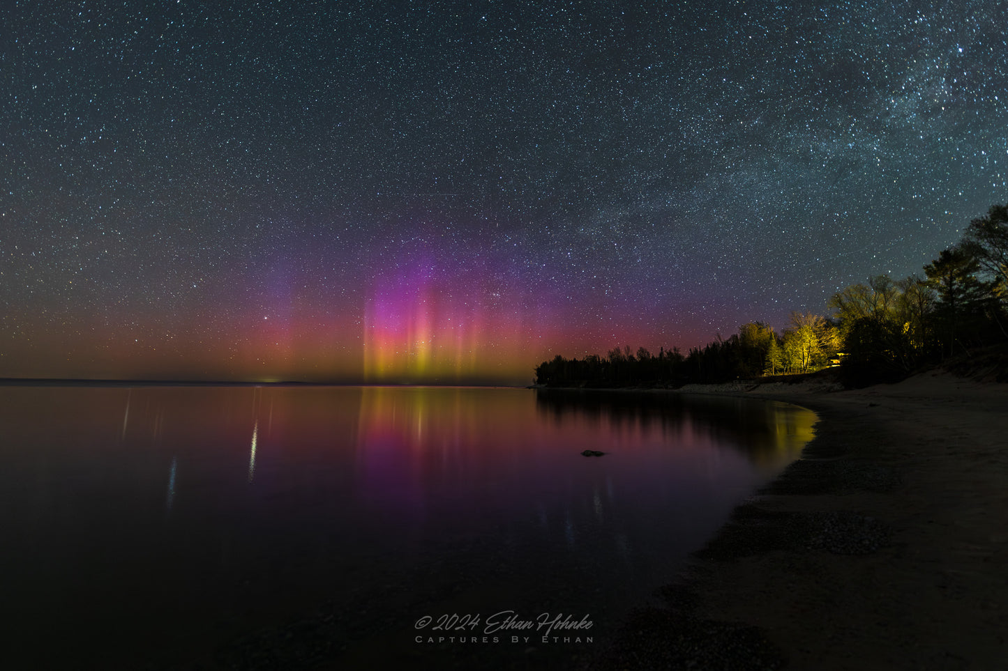 Gills Pier Aurora III - Print