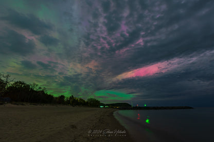 Kaleidoscope of Aurora over Fishtown - Print