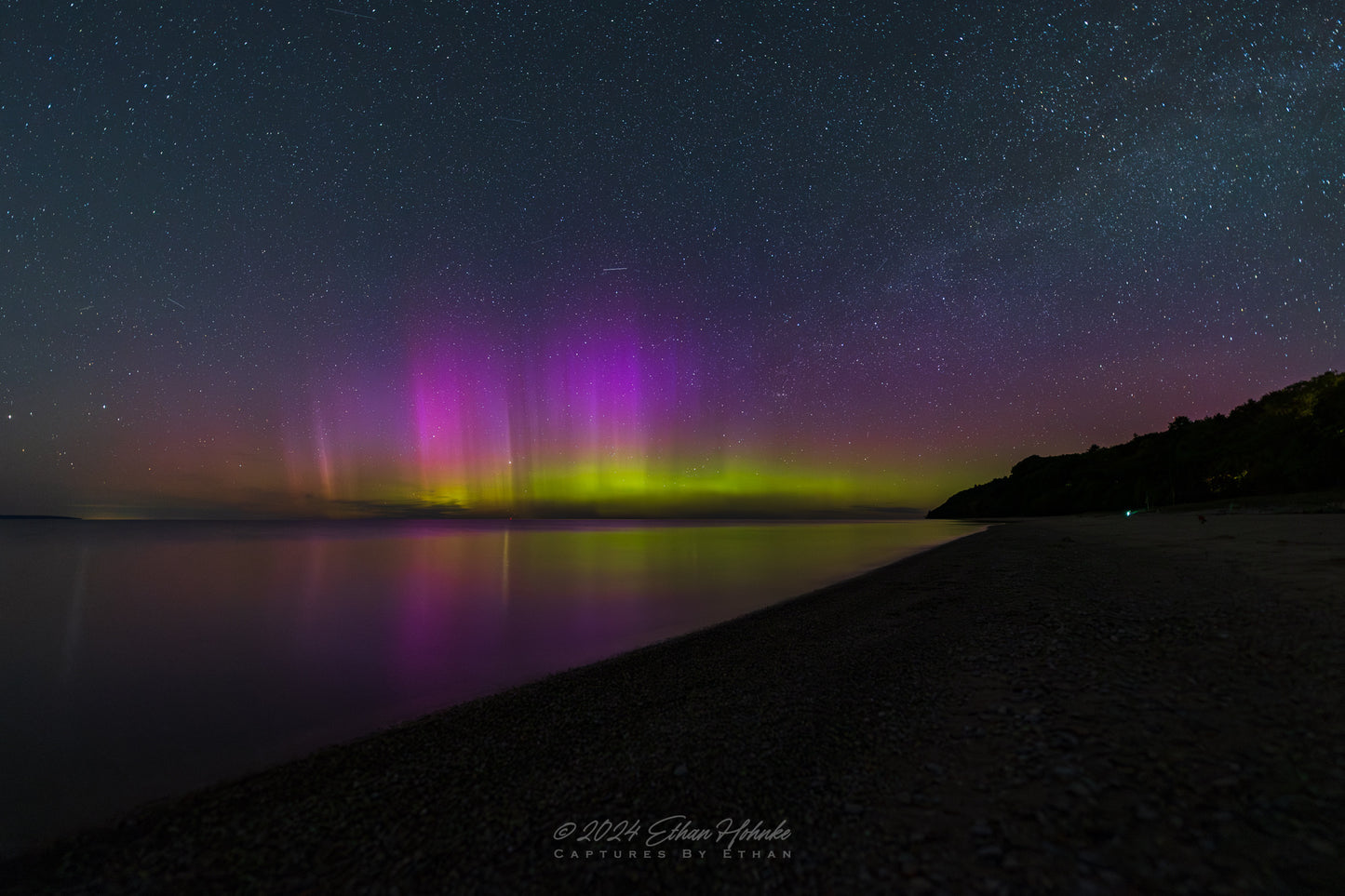 Aurora from Leland I - Print