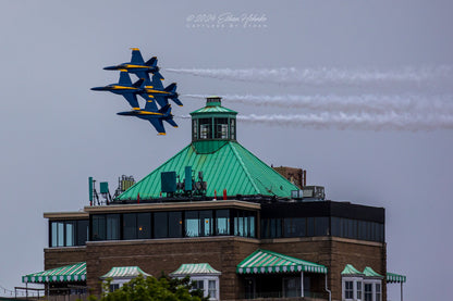 Blue Angels Park Place Flyby - Print