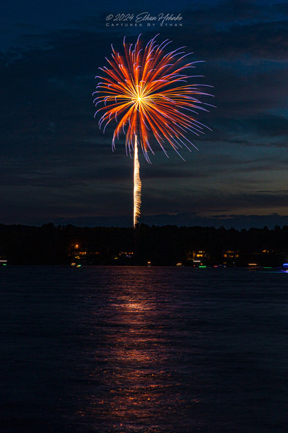 Leland 4th of July 2024 II (Portrait Orientation) - Print