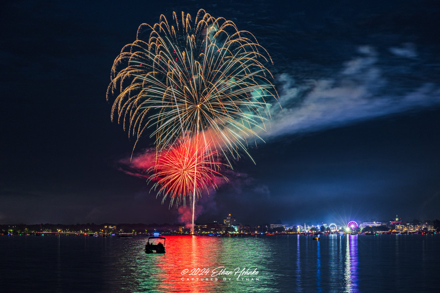 Traverse City 4th of July 2024 Fireworks I - Print