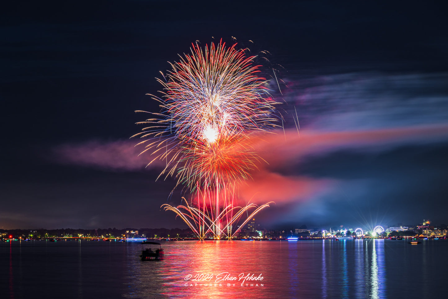 Traverse City 4th of July 2024 Fireworks III - Print