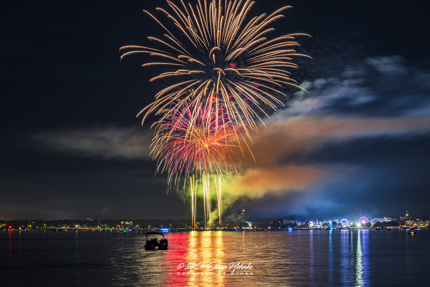 Traverse City 4th of July 2024 Fireworks IV - Print