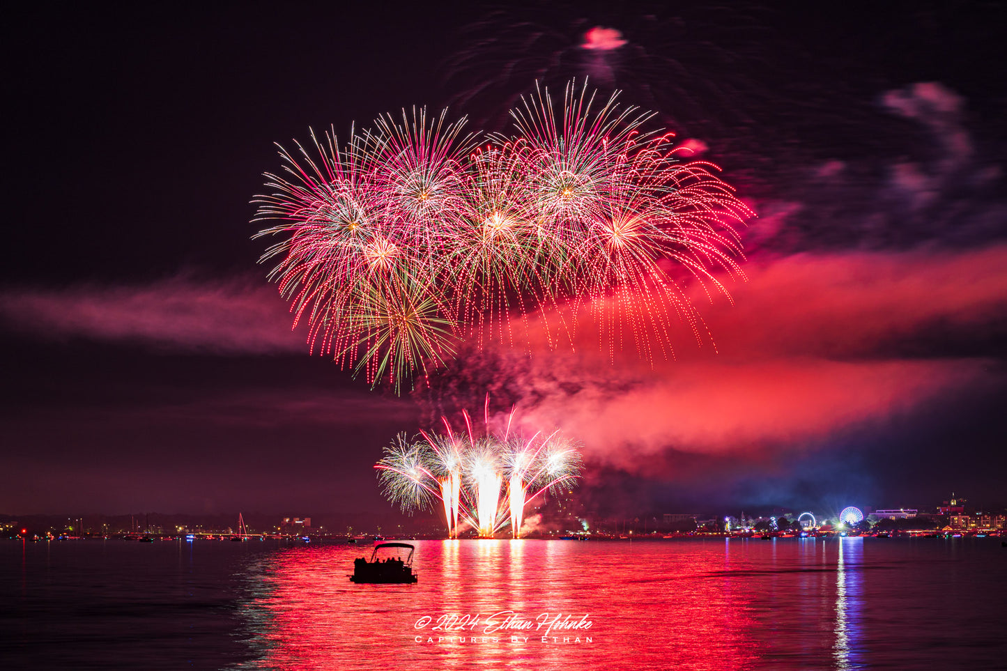 Traverse City 4th of July 2024 Fireworks V - Print