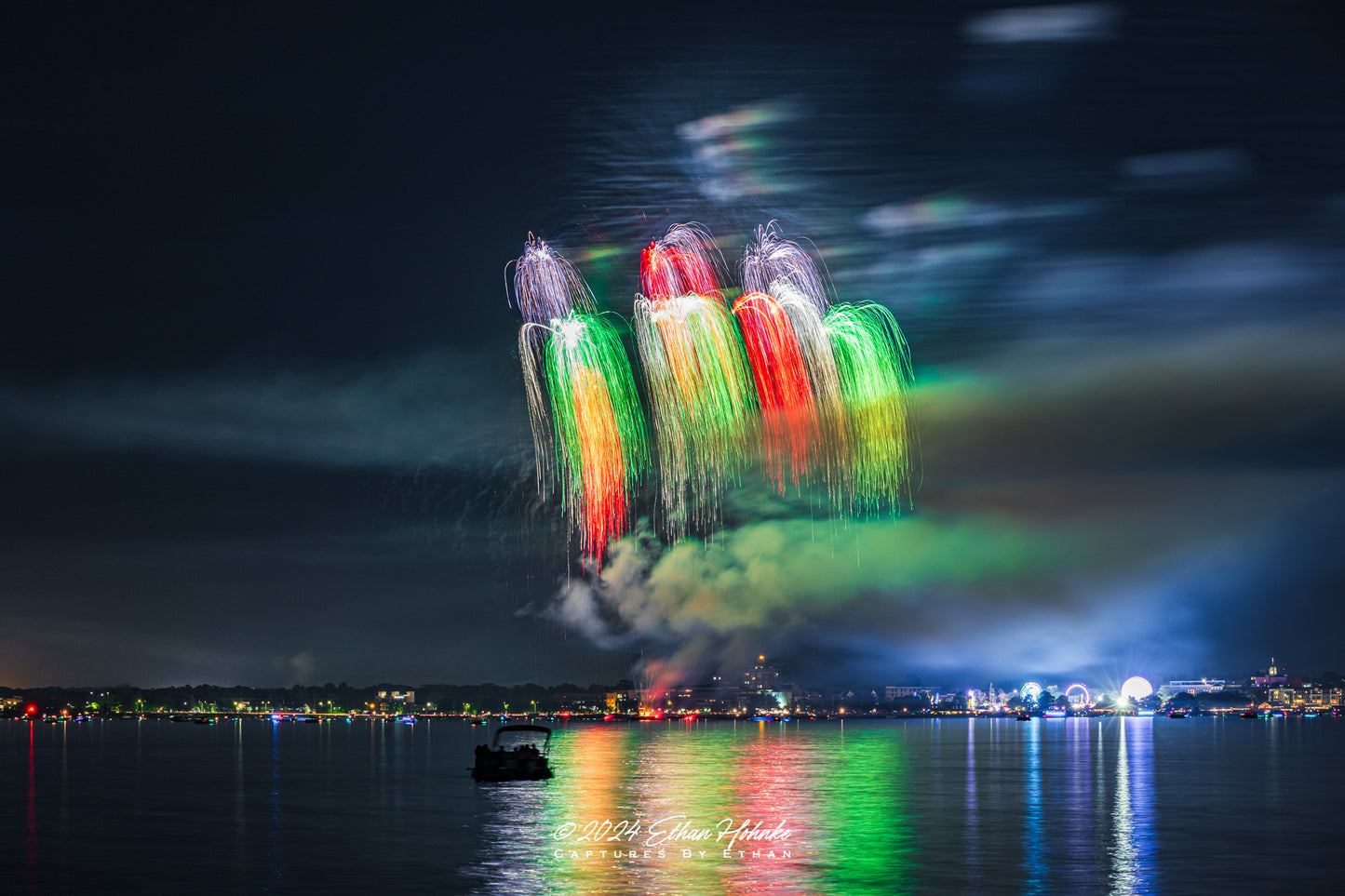 Traverse City 4th of July 2024 Fireworks VII - Print