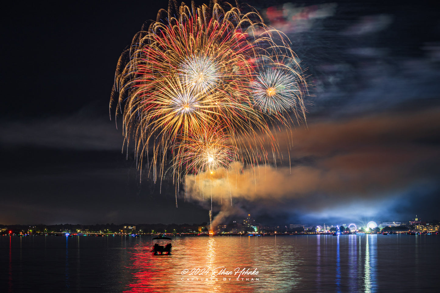 Traverse City 4th of July 2024 Fireworks IX - Print