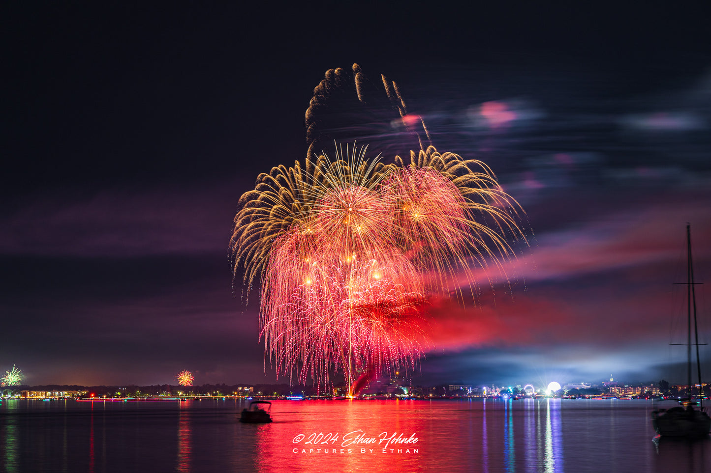 Traverse City 4th of July 2024 Fireworks XII - Print