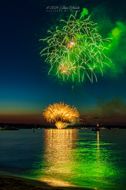 Traverse City Cherry Festival 2024 Finale II (Portrait Orientation) - Print