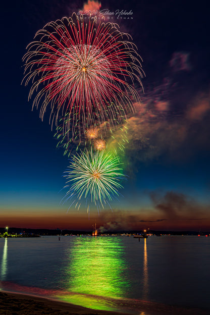 Traverse City Cherry Festival 2024 Finale III (Portrait Orientation) - Print