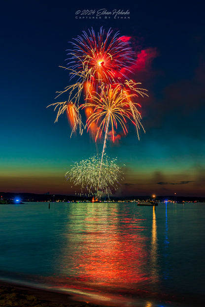 Traverse City Cherry Festival 2024 Finale VII (Portrait Orientation) - Print
