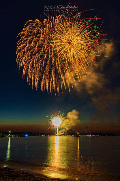 Traverse City Cherry Festival 2024 Finale XI (Portrait Orientation) - Print