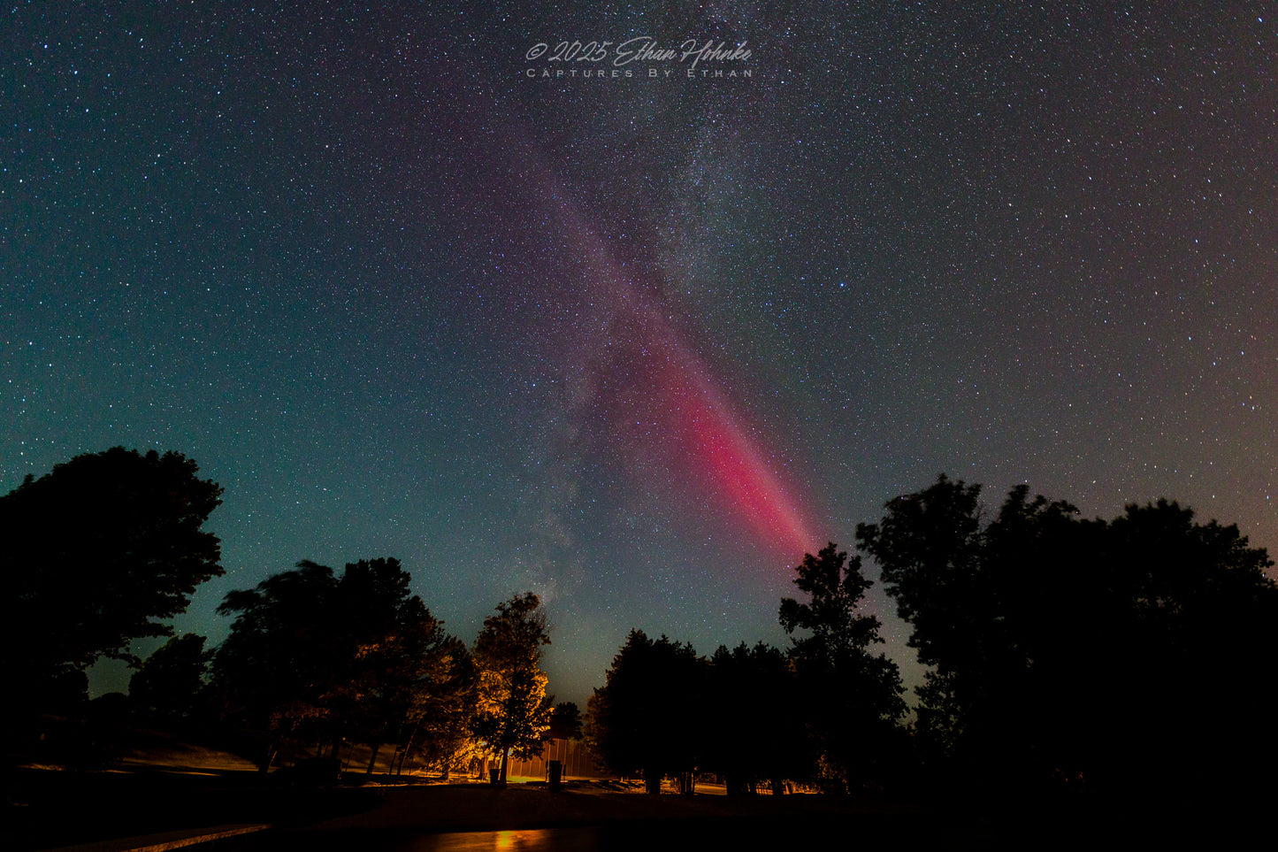 S.T.E.V.E. Meets the Milky Way Over Leland - Print