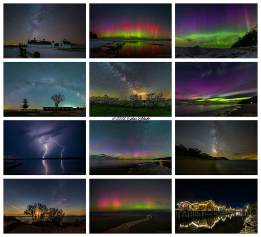 *Pre-Order* 2027 Calendar - Northern Michigan Nightscapes