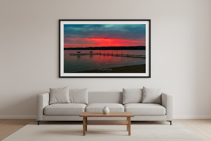 Large Landscape Print Room Mockup